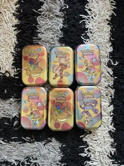 Pokemon TCG: Scarlet & Violet 151 Sealed Mini Tins X6 - Image 1