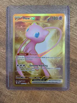 Mew ex 205/165 SV: Scarlet & Violet 151 Holo Hyper Rare Pokemon TCG NM - Image 1