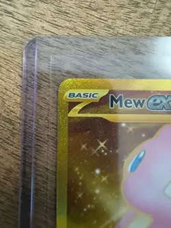 Mew ex 205/165 SV: Scarlet & Violet 151 Holo Hyper Rare Pokemon TCG NM - Image 2