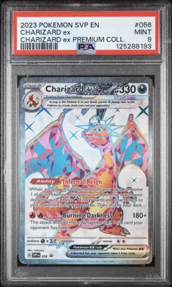 Charizard Ex Premium Collection Pokemon Svp En-Sv Black Star Promo #056 - PSA 9 - Image 1