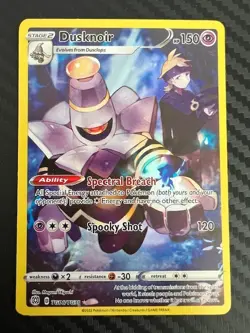 Pokemon TCG Dusknoir Sword & Shield: Brilliant Stars TG06/TG30 Secret Rare NM - Image 1