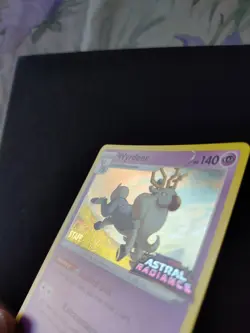 Pokemon Wyrdeer Staff Prerelease Promo Holo Astral Radiance SWSH206 NM/MINT - Image 2