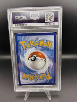 2025 POKEMON WHT EN-WHITE FLARE BLACK WHITE RARE #173 RESHIRAM EX PSA 9 - Image 2