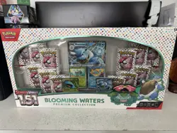 Pokemon TCG Scarlet & Violet 151 Blooming Waters Premium Collection Set IN HAND - Image 1