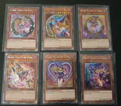 6 Dark Magician Girl Set Platinum Secret Quarter Century Alt Art NM YuGiOh TCG - Image 2