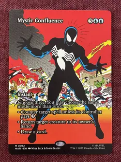 Mystic Confluence #12 FULL ART NM/M MTG Spiderman Magic Card Marvel - Image 1