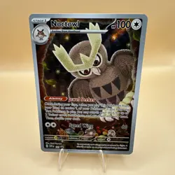 Noctowl 141 Black Star Promo Card Pokemon TCG SVP Scarlet & Violet (Near Mint) - Image 1
