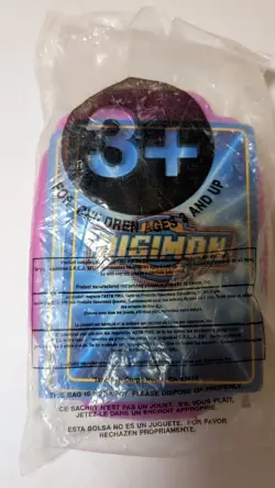 Taco Bell 2000 Digimon Digivice Metal Trading Cards SEALED Vintage - Image 1