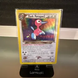 Pokemon Dark Porygon 2 TCG Unlimited Holo Rare Card 8/105 Neo Destiny - Image 2