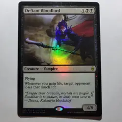 Defiant Bloodlord Foil Battle for Zendikar MTG Magic the Gathering - Image 1