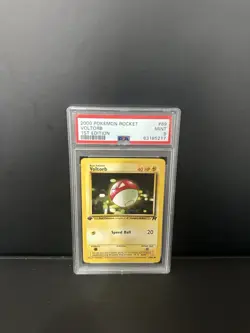 Pokemon Cards: Team Rocket 1st Edition Common: Voltorb 69/82 (PSA 9) - Image 2