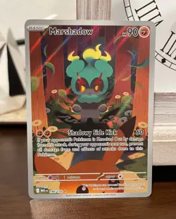 Pokemon TCG Marshadow 146/132 Illustration Rare Card Me01 Mega Evolution Holo NM - Image 1