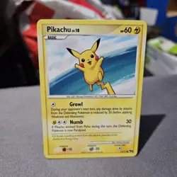 Pikachu Pokemon TCG Pop Series 9 Promo Card #15/17 - Image 1