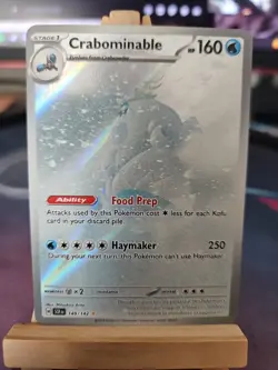 Crabominble 149/142 Holo Illustration Rare Stellar Crown Pokemon Card Near Mint - Image 1