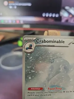 Crabominble 149/142 Holo Illustration Rare Stellar Crown Pokemon Card Near Mint - Image 2