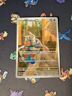 Pokemon Cards Mimikyu SVP075 Full Art ETB Promo - (NM) #3 - Image 1