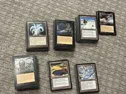 Magic the Gathering MTG Ice Age Complete Set LP/MP All 383 Cards - Image 1