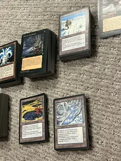 Magic the Gathering MTG Ice Age Complete Set LP/MP All 383 Cards - Image 4