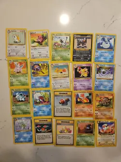 Lot Of 20 Pokemon Cards - Image 1