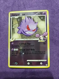 Pokemon TCG Gengar GL 40/111 Rising Rivals Card - Image 1