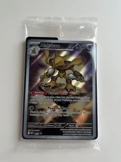 Pokemon Mega Evolution - Alakazam 009 ETB Promo Card - Factory Sealed! New - Image 1