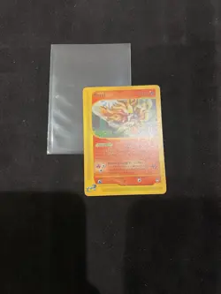 Pokemon Entei 10/147 Aquapolis Rare Non Holo Reader Card - Image 1