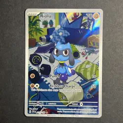 Riolu 215/198SV01: Scarlet & Violet Base Set Holo Card Lot of 2 NM - Image 2