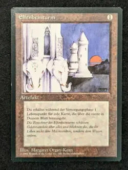 MTG Magic The Gathering FBB Ivory Tower GERMAN LP - Image 1