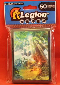 Legion 50 MTG Standard Card Sleeves Deck Protector - Velinov Forest - Image 2