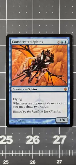 Consecrated Sphinx Mirrodin Besieged 021/155 - Image 1