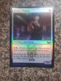 MTG - 1 x Brokers Initiate - Foil - Streets of New Capenna - Image 1