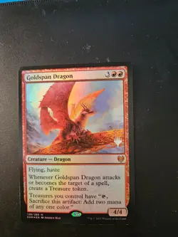 Goldspan Dragon Promo Pack: Kaldheim Foil 2 of 2 - Image 1