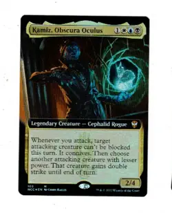 Kamiz, Obscura Oculus FOIL (Extended Art) New Capenna Outof-Pack Quality - Image 1