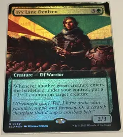 🌟 Ivy Lane Denizen (Extended Art) Secret Lair Drop FOIL MTG 🌟 - Image 1