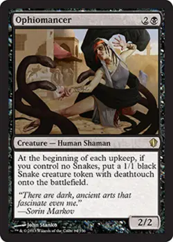MTG - Ophiomancer - Commander 2013 - NM, English Magic FLAT RATE SHIP - Image 1