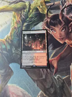 Blood Crypt RNA LP MTG Shock Land- Ravnica Allegiance Magic The Gathering - Image 1
