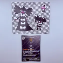 GOTHITELLE 211 PROMO + STICKER WHITE FLARE POKEMON BLACK STAR PROMO ENGLISH - Image 1
