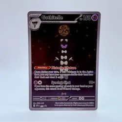 GOTHITELLE 211 PROMO + STICKER WHITE FLARE POKEMON BLACK STAR PROMO ENGLISH - Image 2