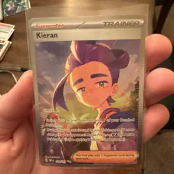 Pokemon Kieran 174/131 Prismatic Evolutions Special Illustration Rare - Image 2