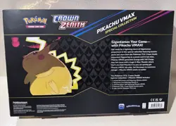 Pokemon TCG Sword & Shield Game Crown Zenith Pikachu VMAX Special Collection Box - Image 2