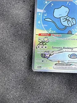 Pokemon TCG Mew EX 232/091 Special Illustration Rare Paldean Fates (Bubble Mew) - Image 5