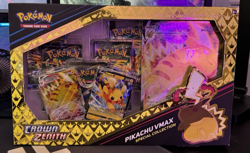 Pokemon TCG Sword & Shield Game Crown Zenith Pikachu VMAX Special Collection Box - Image 2