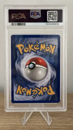 Hitmonchan PSA 7 2000 Pokemon Game 8/130 Base II Holo #8 - Image 2