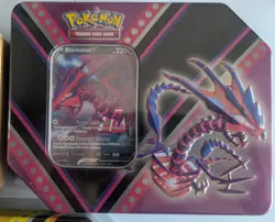 Pokemon TCG V Powers Tin Complete Set Pikachu, Eevee, Eternatus Fall 2020 - Image 3