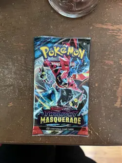 Pokemon Twilight Masquerade Booster Pack, Single Pack, sealed - Image 1