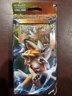 NEW & SEALED Pokemon TCG Twilight Rogue Theme Deck - Sun & Moon Lycanroc - Image 1