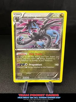 Hydreigon 99/113 Holo, Legendary Treasures, Pokemon, LP - Image 1