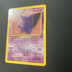 Gengar 20/62 Fossil Non-Holo - TCG Pokemon - LP - Image 2