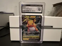 Raichu V 2022 Pokemon Sword & Shield Brilliant Stars CGC 10 045/172 - Image 1