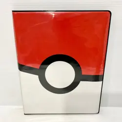 Pokemon Pokeball - Ultra Pro 9 Pocket Binder - Used - Free Postage - Image 1